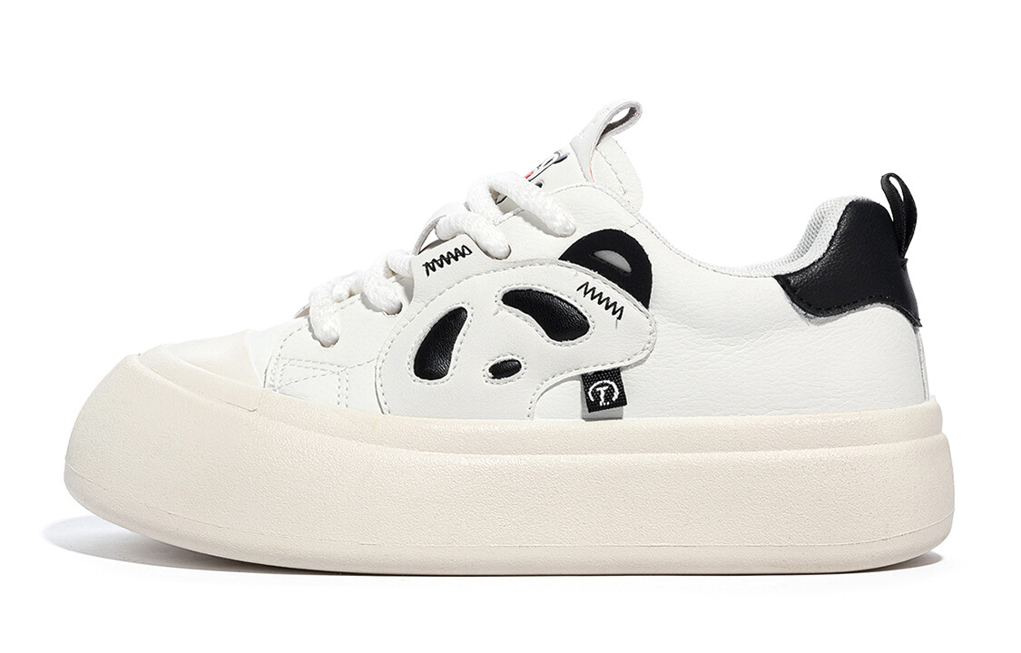 

Кроссовки Humanism 1986 Skateboarding Shoes Women's Low-top, белый/черный