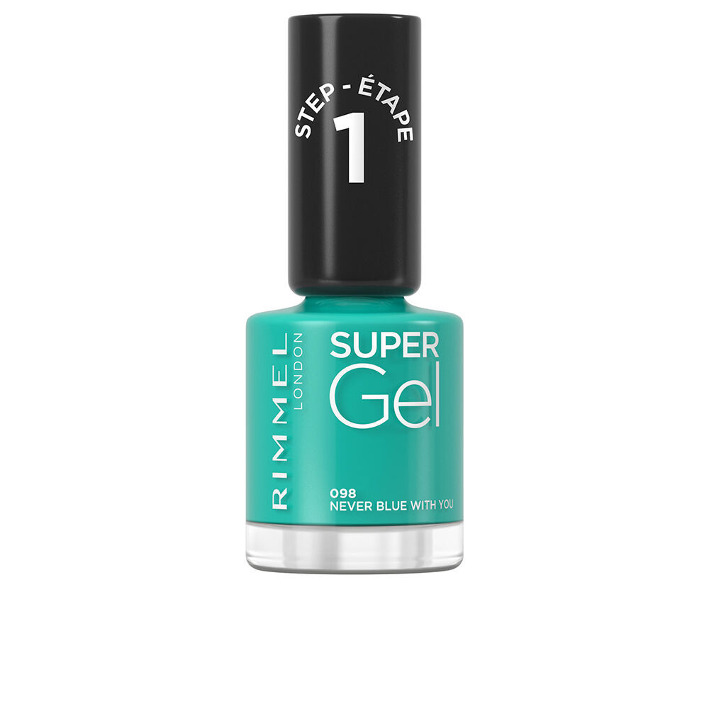 

Лак для ногтей Kate super gel nail polish Rimmel london, 12 мл, 98-never blue with you