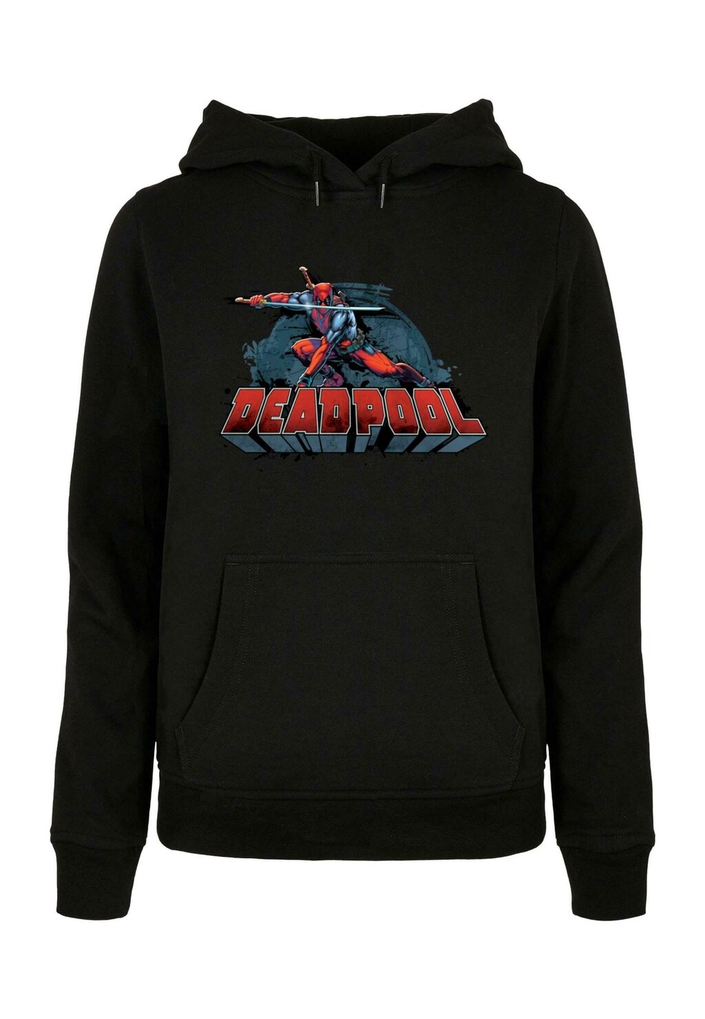 

Толстовка с капюшоном DEADPOOL SWORD LOGO ABSOLUTE CULT, черный