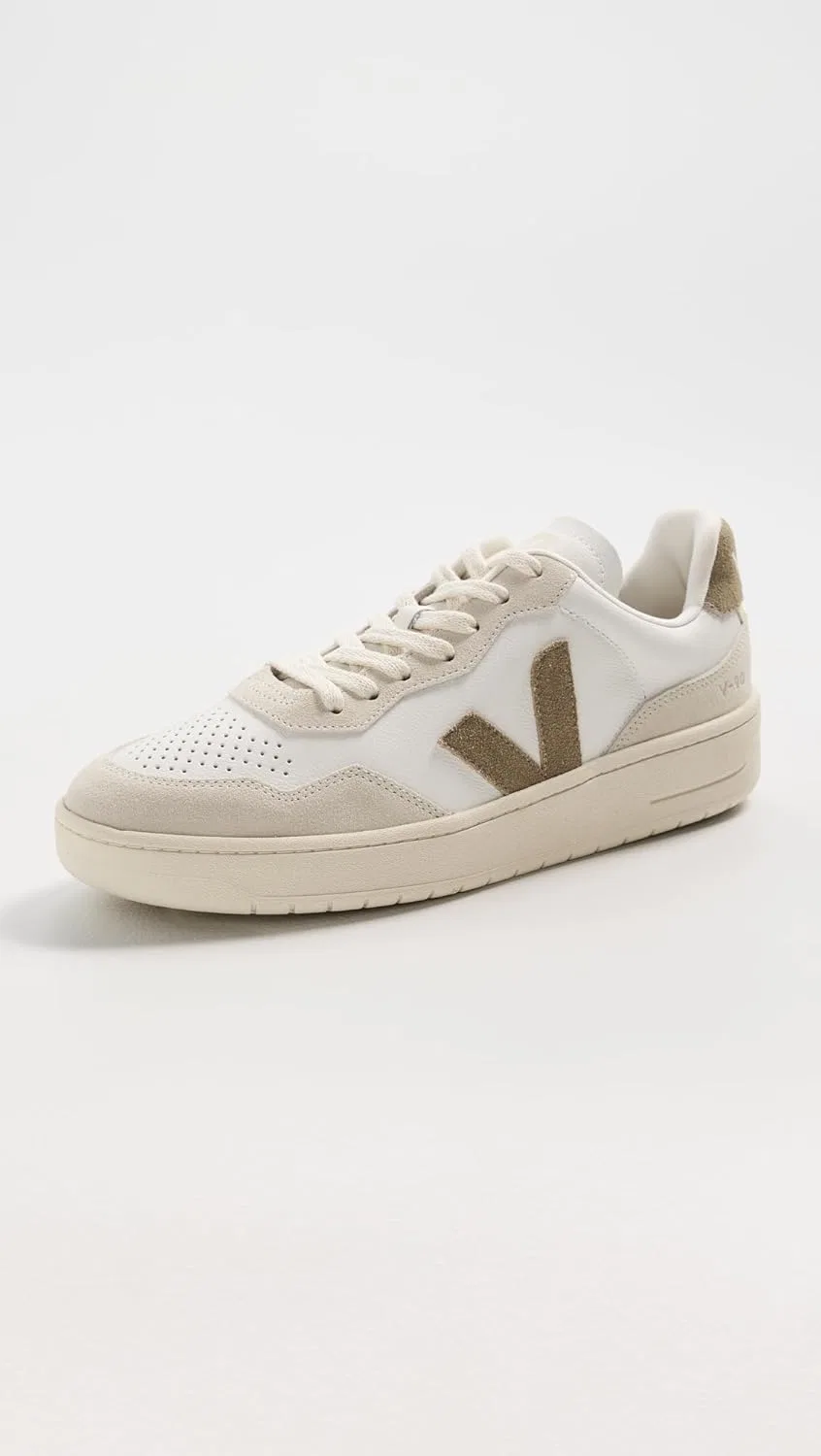 Мужские кроссовки Veja V-90, White Taupe — фото 2