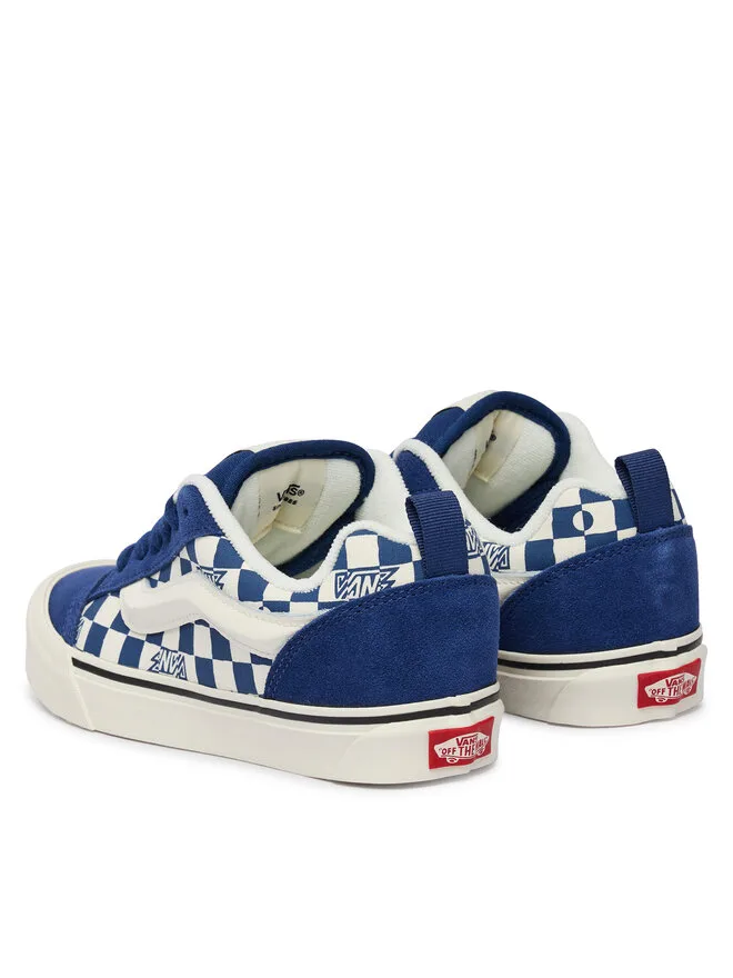 Vans Кроссовки Knu Skool VN000D2TIND1 из темно-синей ткани — фото 3