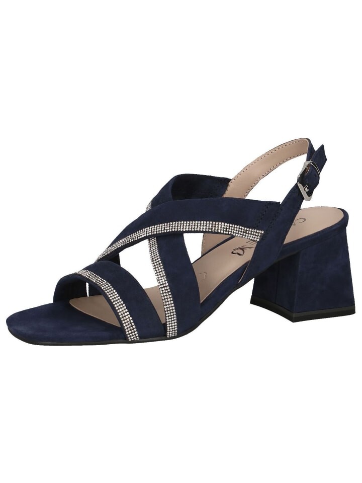 

Сандалии на плоской подошве Caprice, цвет ocean suede