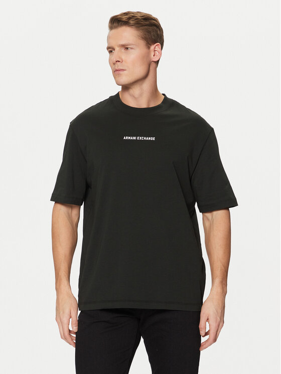 

Футболка обычного кроя XM000588 AF12308 UB001 Armani Exchange, черный
