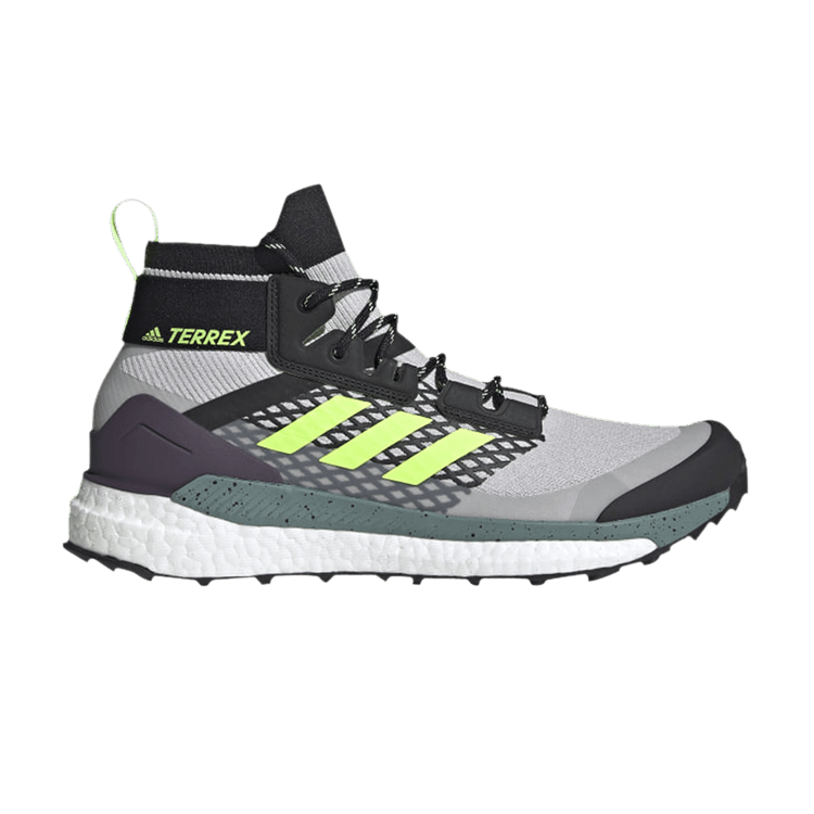 

Ботинки adidas Terrex Free Hiker 'Grey Signal Green', серый