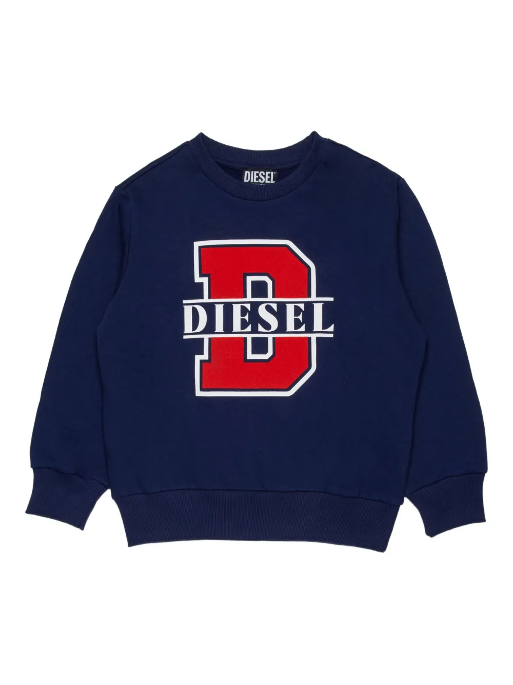 

Толстовка с логотипом Diesel Kids, синий