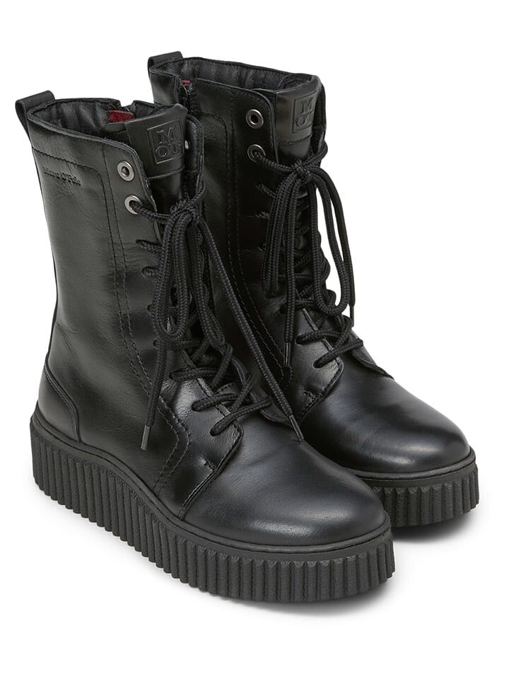 Сапоги Marc O'Polo Shoes Leder-Boots, черный