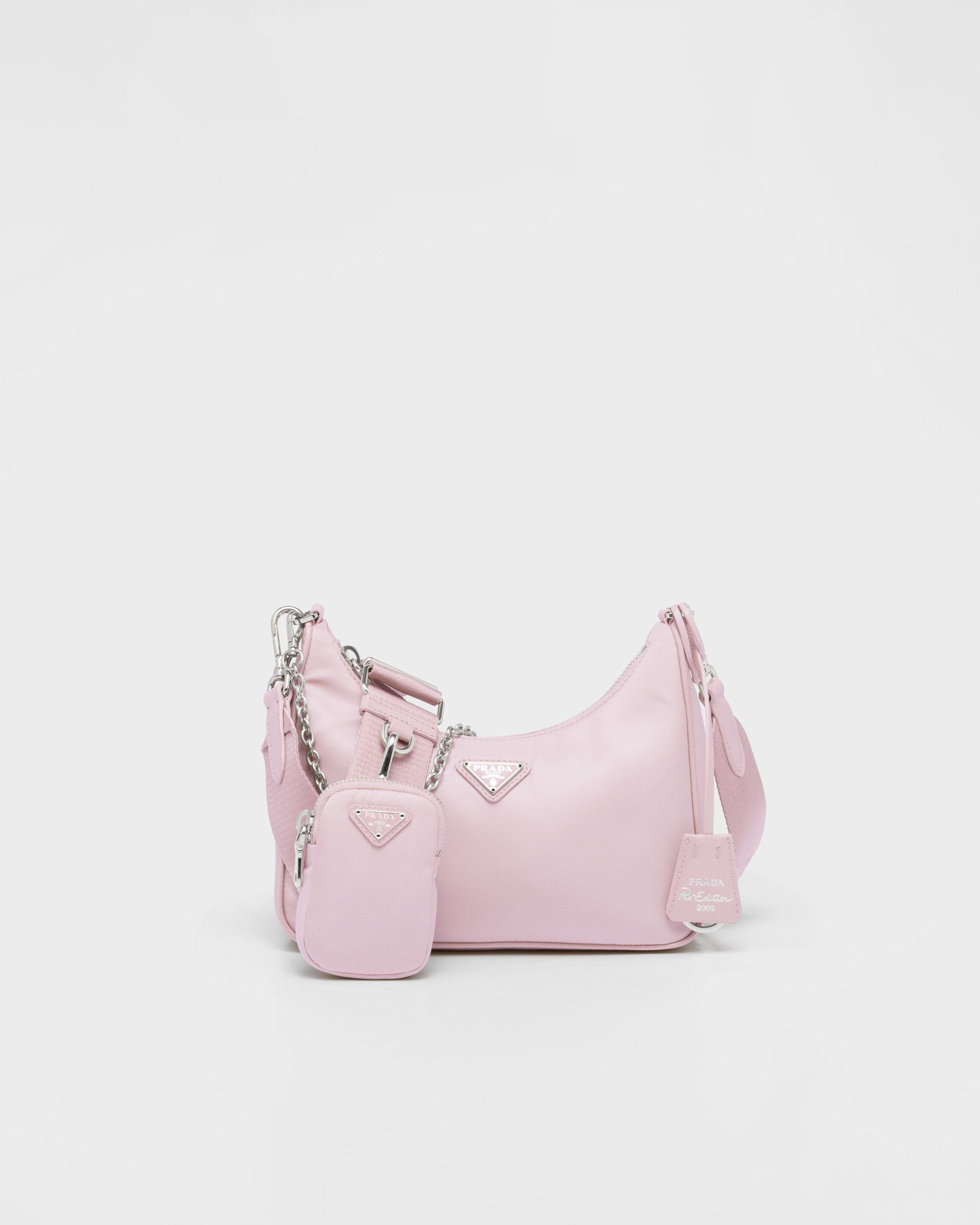

Сумка Prada Re-Edition 2005 Re-Nylon, розовый