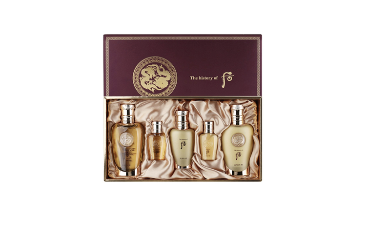 TQDan Nourishing Blossom Skincare Sets Hydrating 5 Piece Set The History Of Whoo, weather dan set monarch set — фото 3