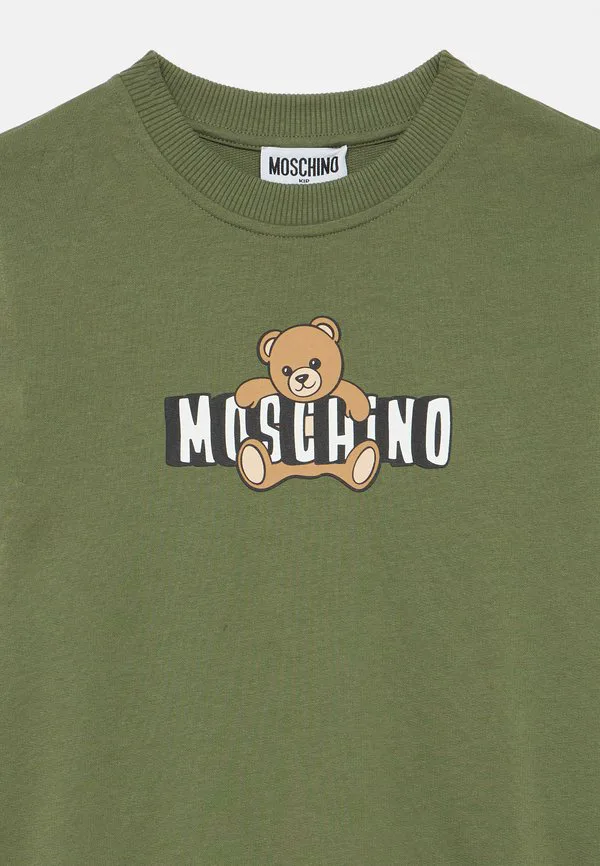 Спортивный костюм унисекс, толстовка Moschino, Olive Green — фото 4