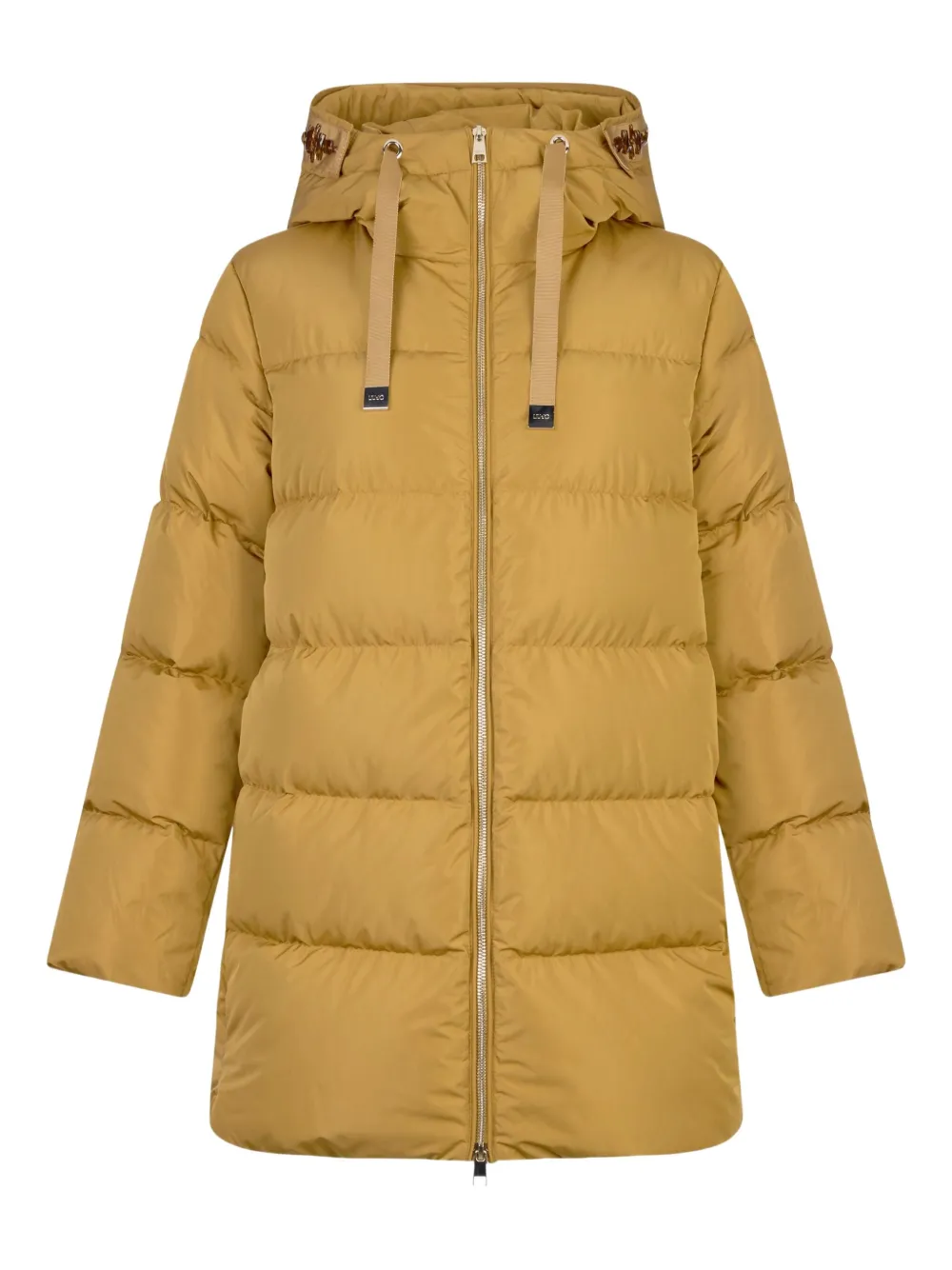 

Стеганый жакет с украшенной вышивкой Liu Jo, желтый