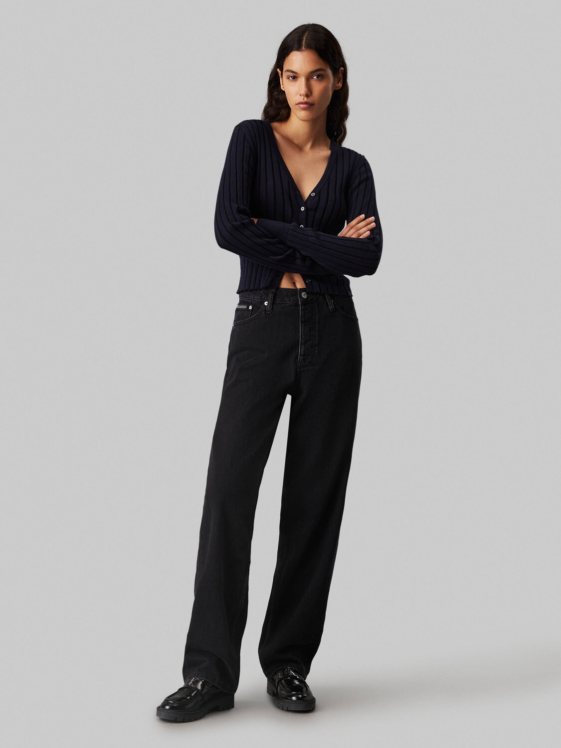 

Джинсы CALVIN KLEIN JEANS 90'S Loose fit, черный