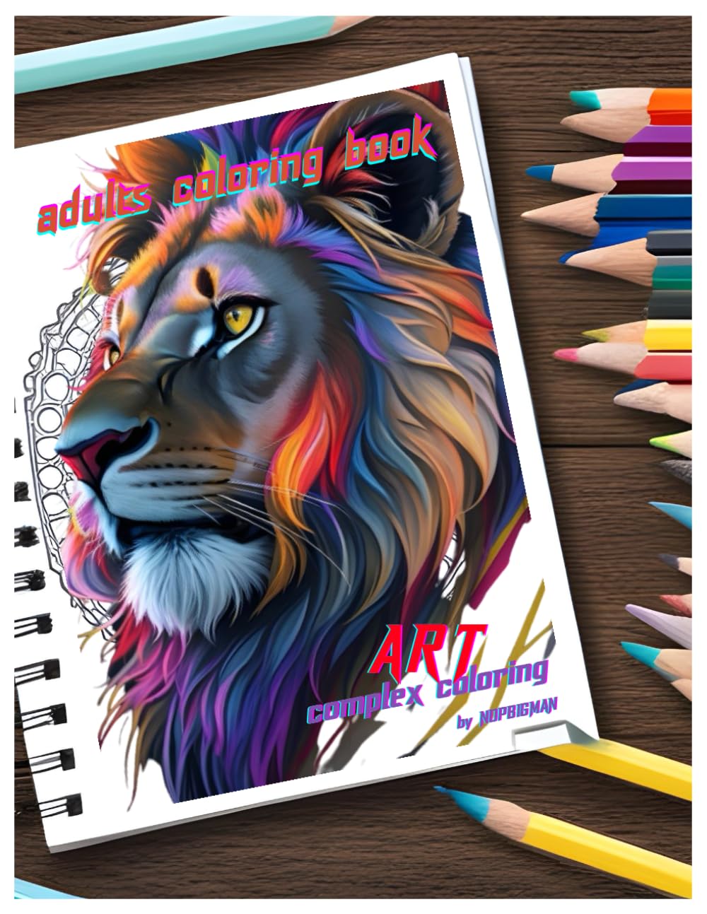 

art complex coloring: "Relax and de-stress with this collection of complex art coloring pages." (Independently published)