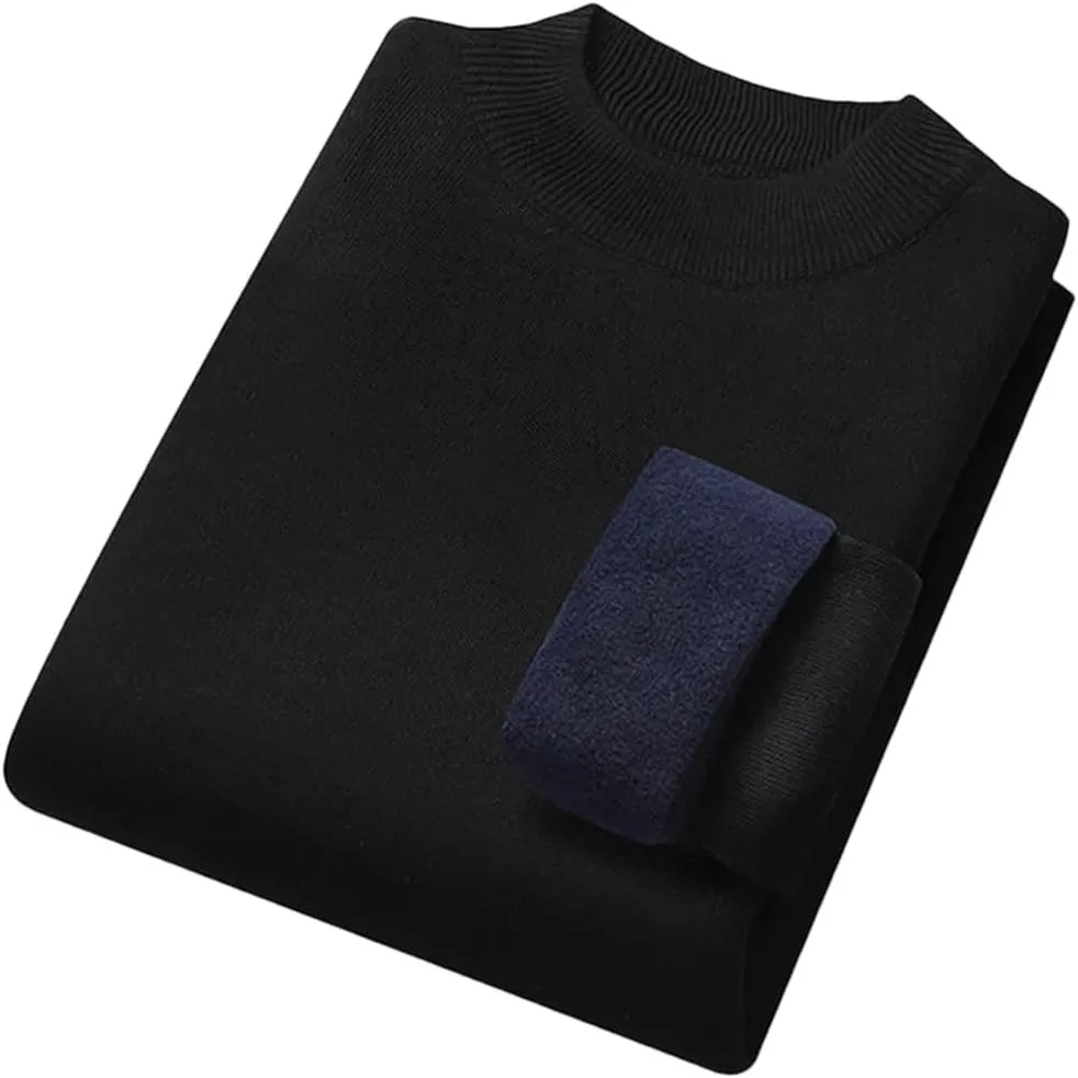 

Зимний мужской водолазка Slim Fit Pullover Sweater Fleece YTR6TW