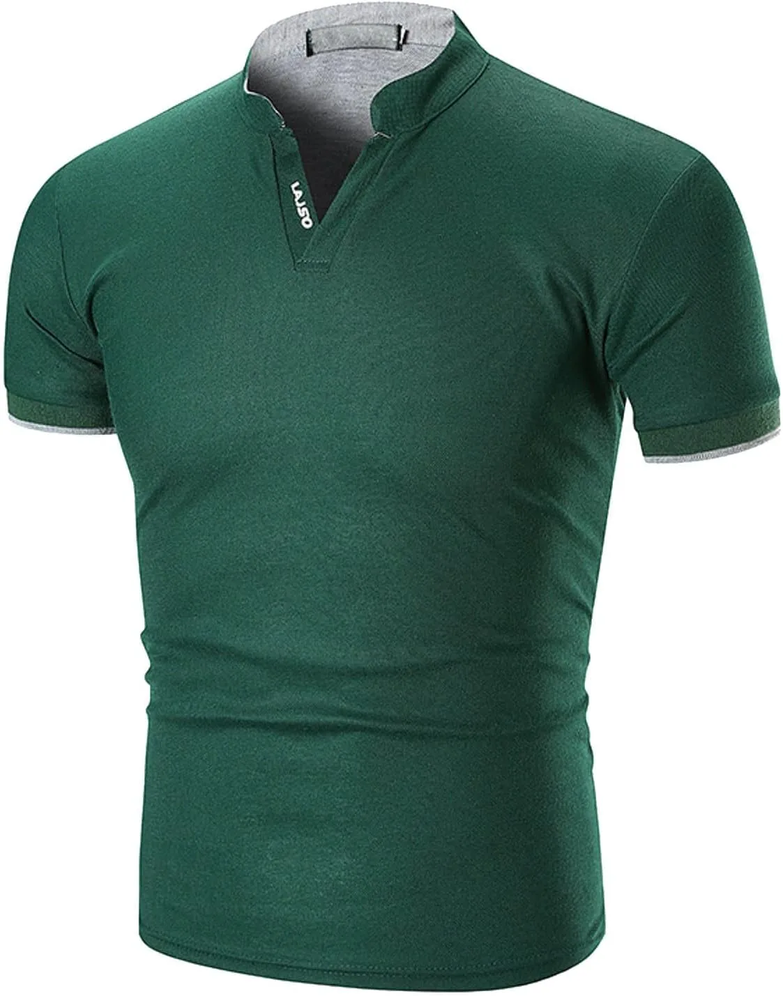 

Мужская футболка поло с V-образным вырезом и коротким рукавом xoxingysm