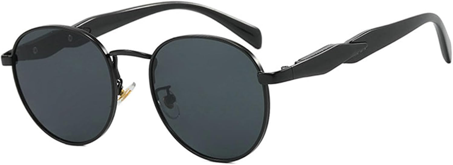 

Willochra Винтажные круглые металлические солнцезащитные очки для женщин, модные ретро-солнцезащитные очки, дизайнерские трендовые очки для активного отдыха, мужские очки с защитой от УФ-излучения UV400, C4