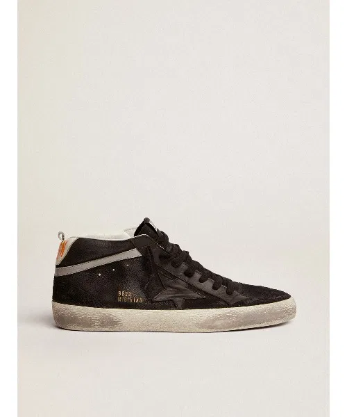 GOLDEN GOOSE Мужские кроссовки Mid Star из нубука