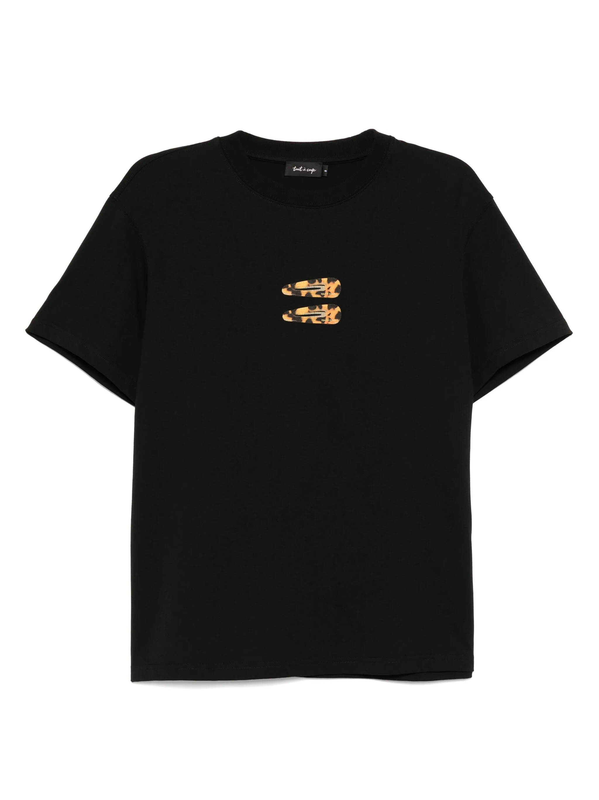 

Футболка с графичным принтом Tout A Coup, черный