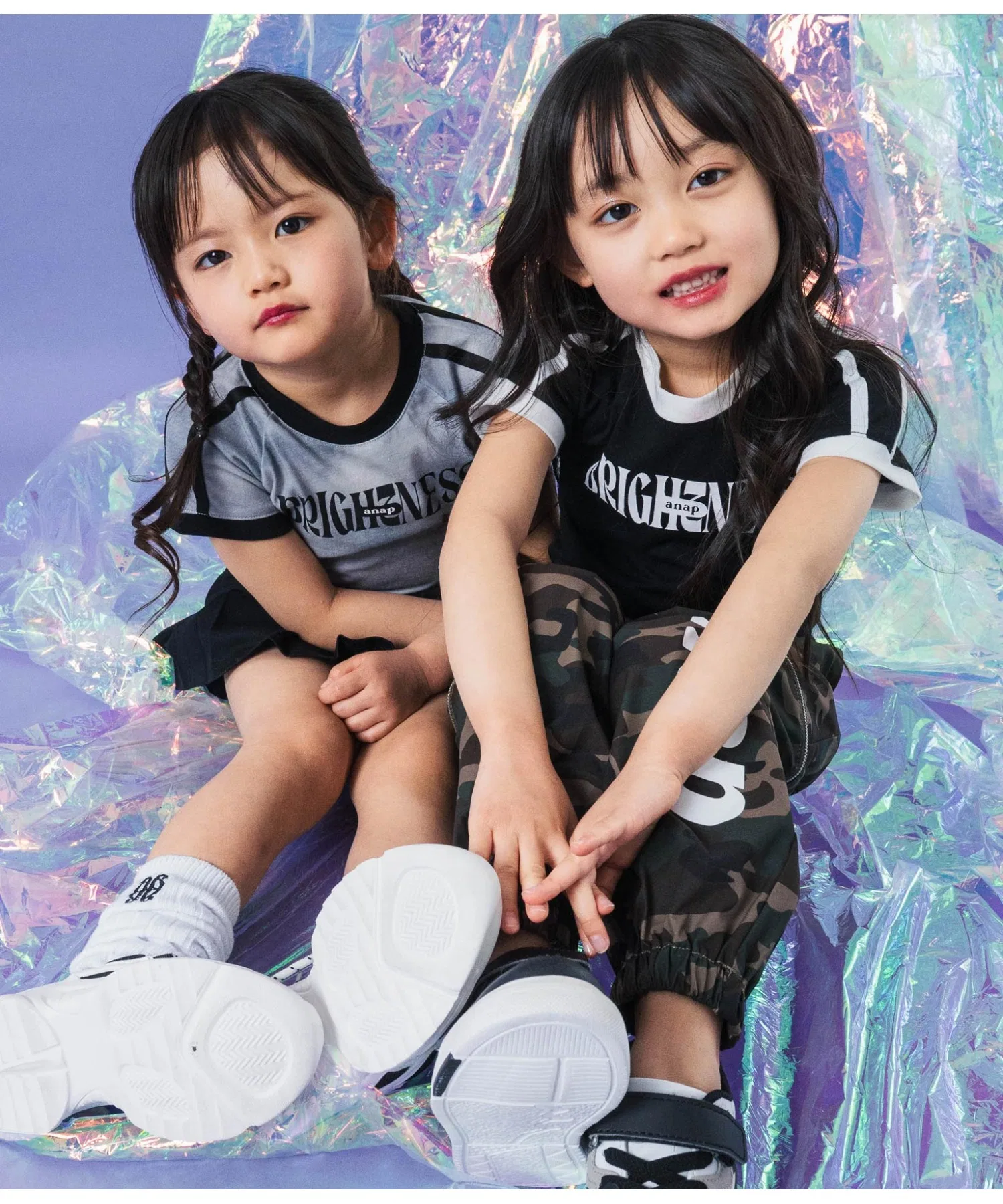 Детская футболка ANAP kids с принтом и полосами — фото 3