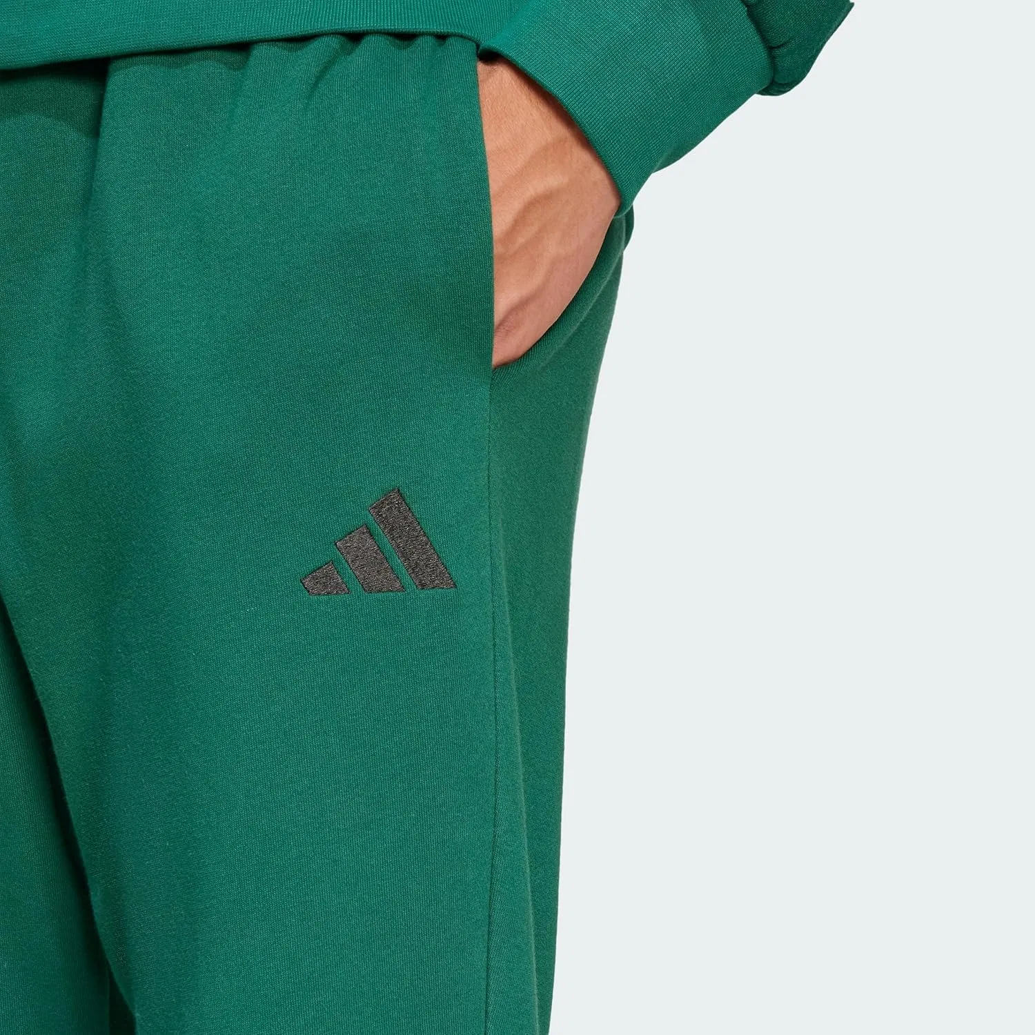 Мужские брюки adidas Essentials Feel Cozy из французской махровой ткани — фото 2