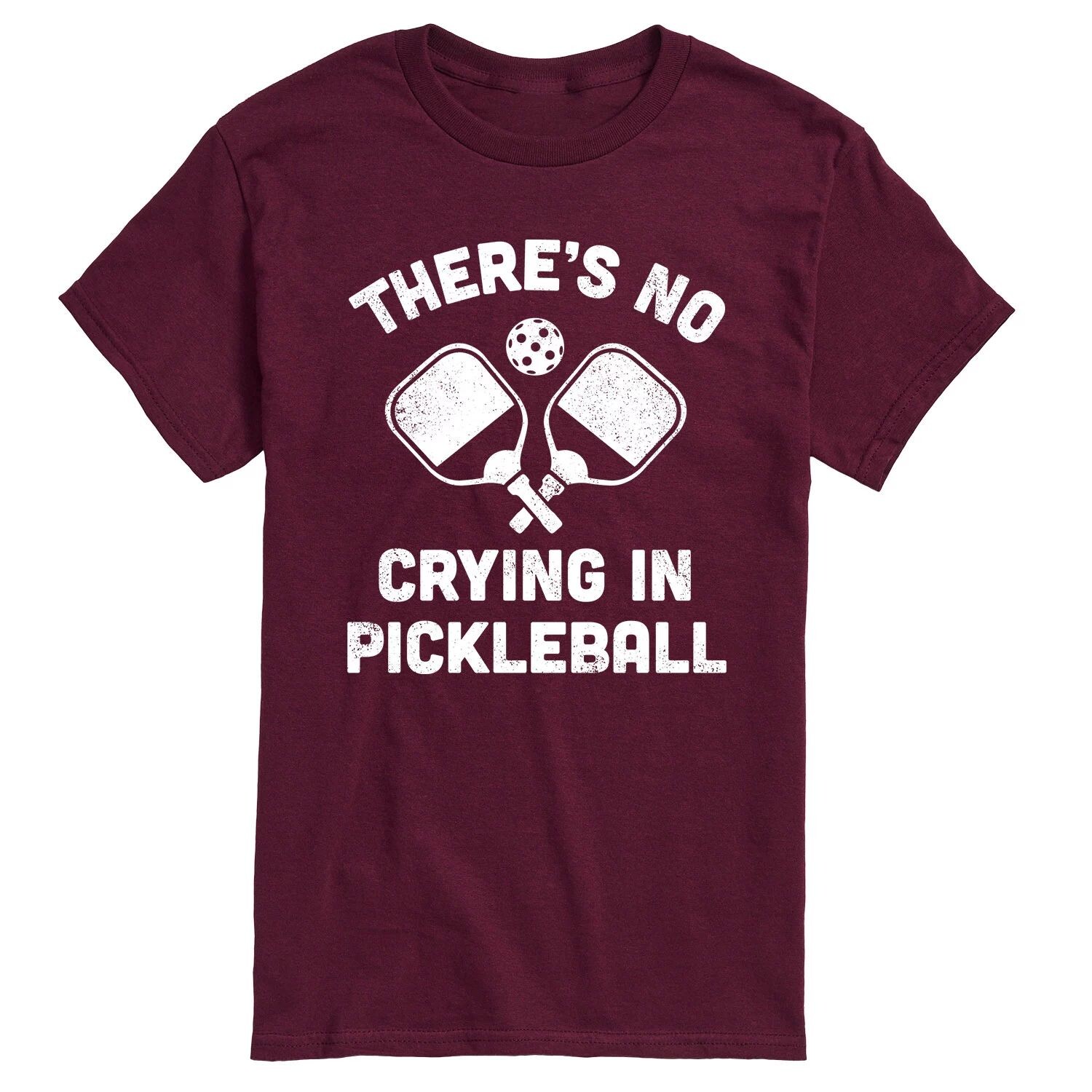 

Мужская футболка No Crying Pickleball Licensed Character