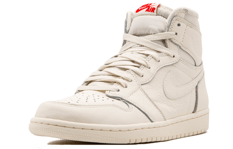 Кроссовки Air Jordan 1 Retro High OG 'Sail', белый — фото 2
