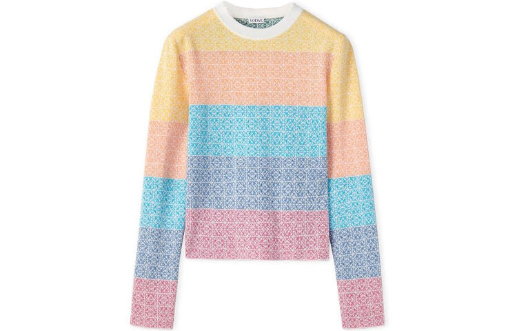 

Кашемировый свитер женский многоцветный Loewe