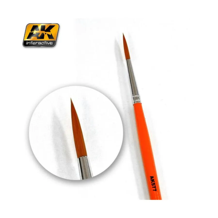 

Кисть для везеринга Fine Long, Brushes (AK-Interactive)