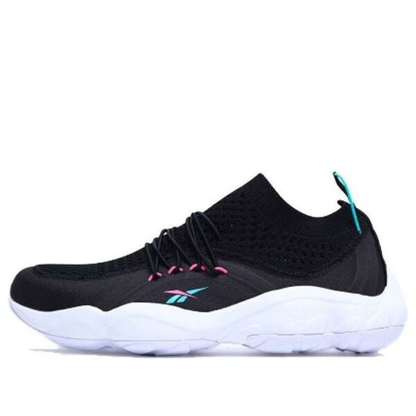 

Кроссовки dmx fusion running shoes black/white Reebok, черный
