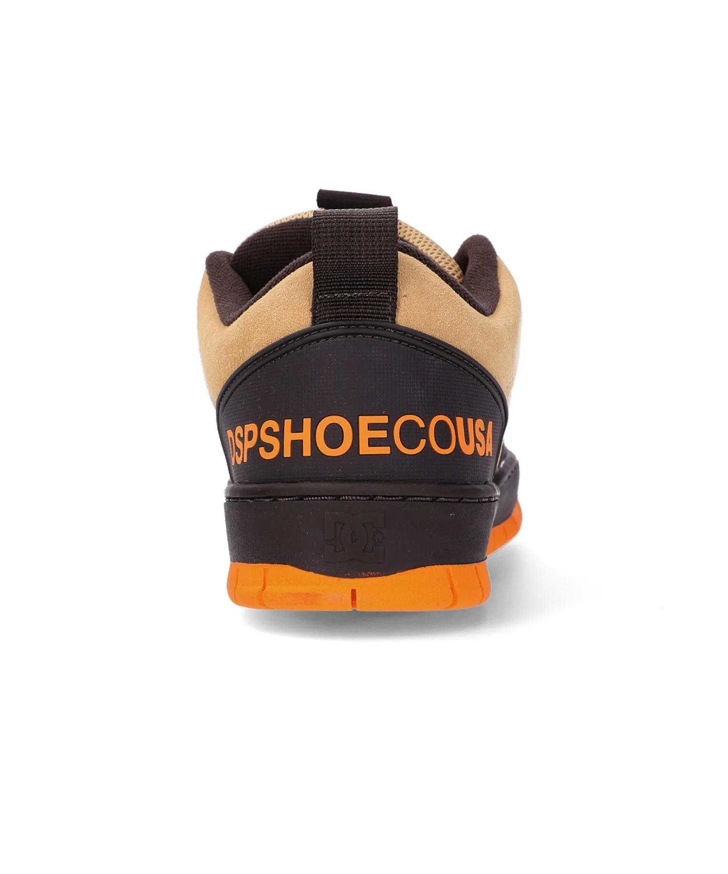Мужские кеды CLOCKER 2 DSP Diaspora Skateboards DC SHOE коричневые — фото 3