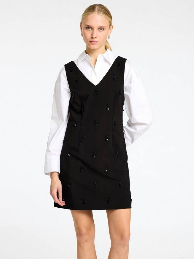 

Платье Aje с декоративными элементами Selected, Black