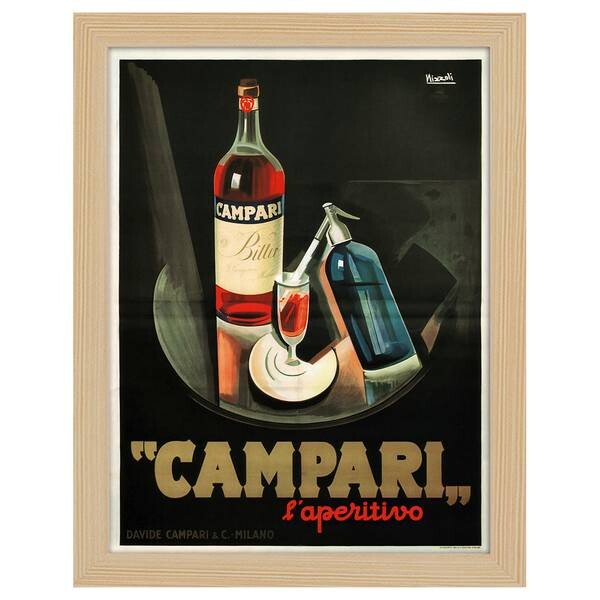 

Рамка для фотографий LegendArte Poster Campari цвет eiche