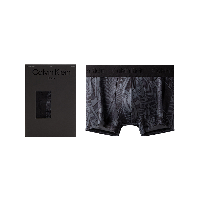 CALVIN KLEIN Трусы мужские 1 шт, LWP-Dreamy Letter Black — фото 2