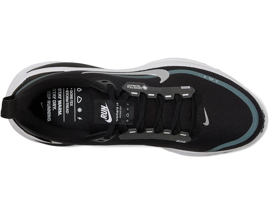 Мужские кроссовки Nike Vomero 18 Gore-Tex, Black/Metallic Silver/Anthracite/White — фото 2