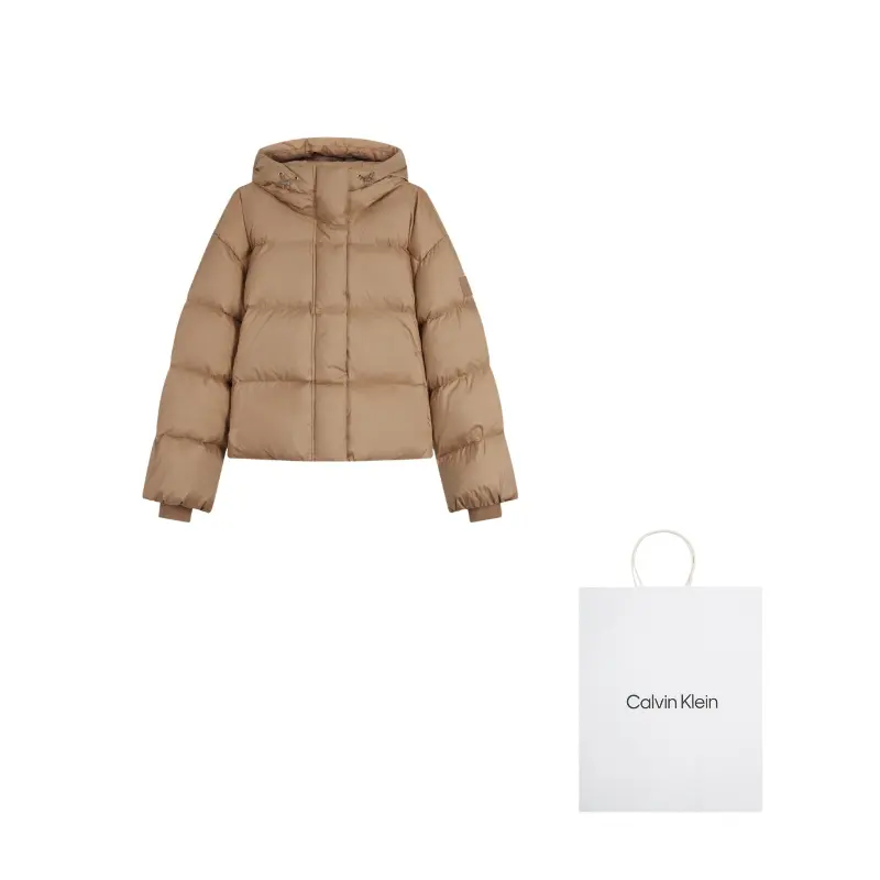 

Calvin Klein Женская пуховая куртка, PAI-Khaki