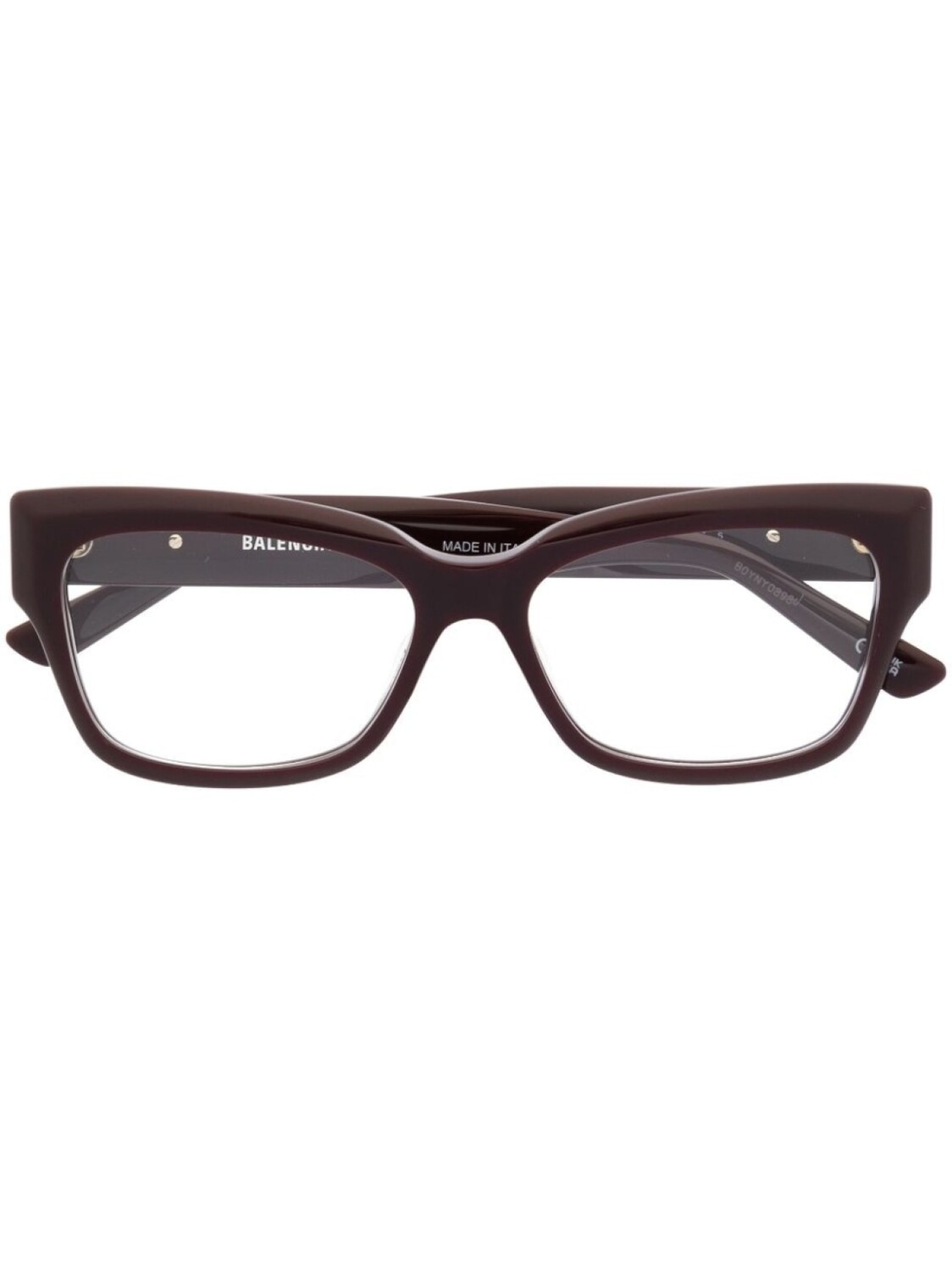 

Balenciaga Eyewear очки в D-образной оправе, красный