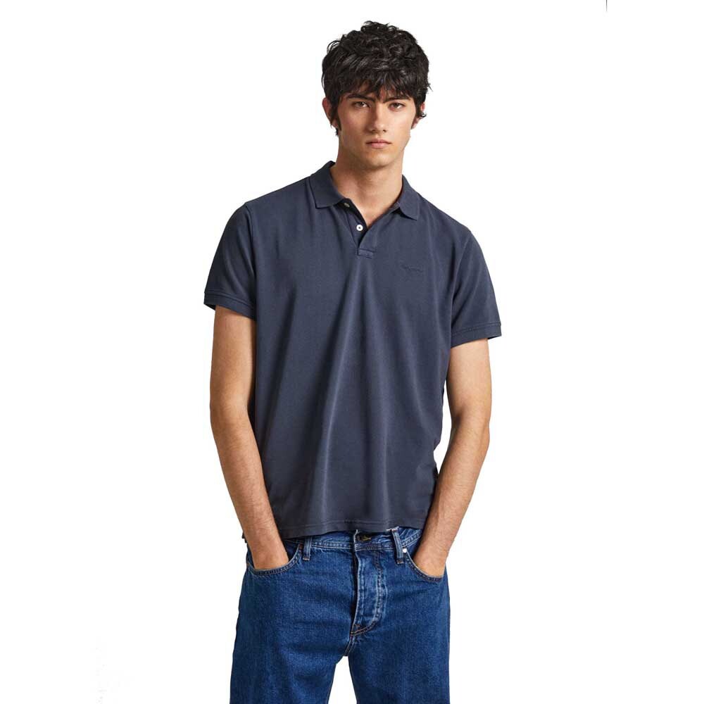 

Поло с коротким рукавом Pepe Jeans New Oliver Gd, синий