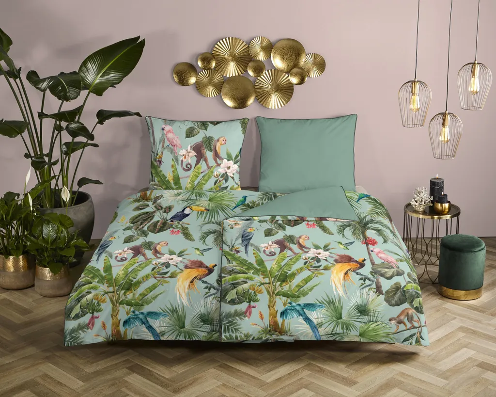 

Постельное белье Muller Textil, зеленый