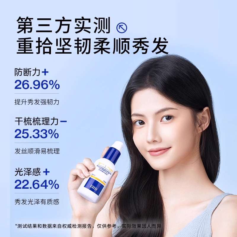 Эфирное масло для волос EHD Smoothing Anti-breaking Hair Essential Oil, 80 мл — фото 4
