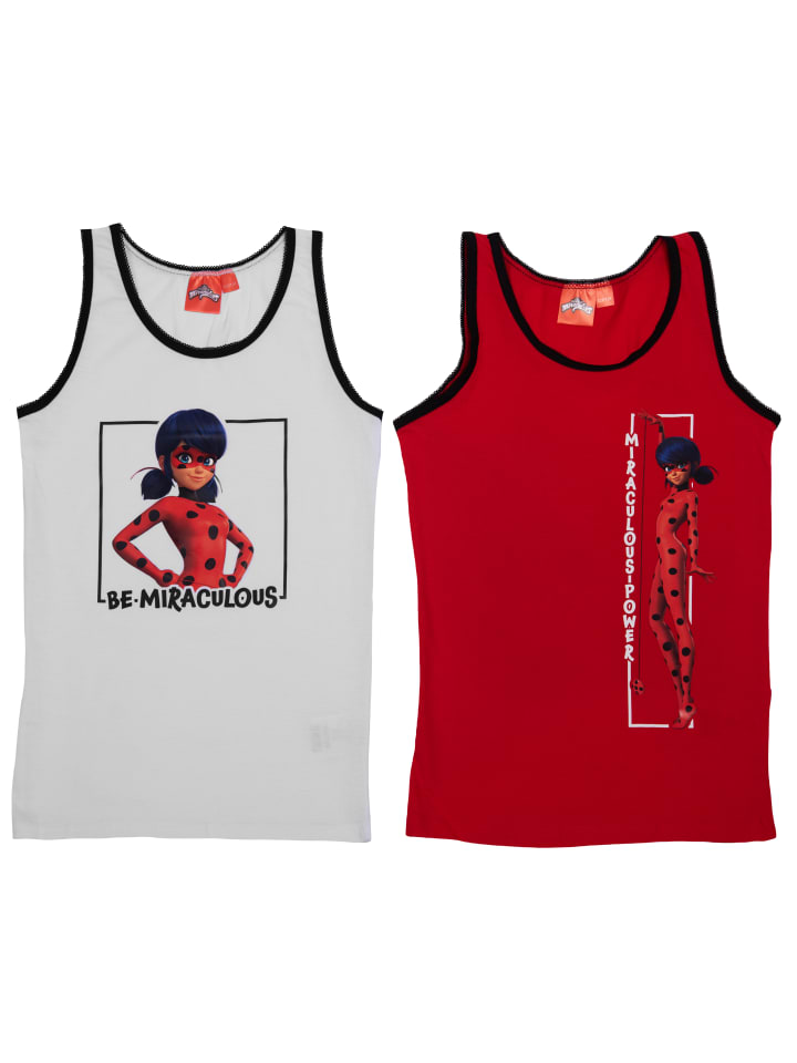 

Майка Miraculous, красно-белый