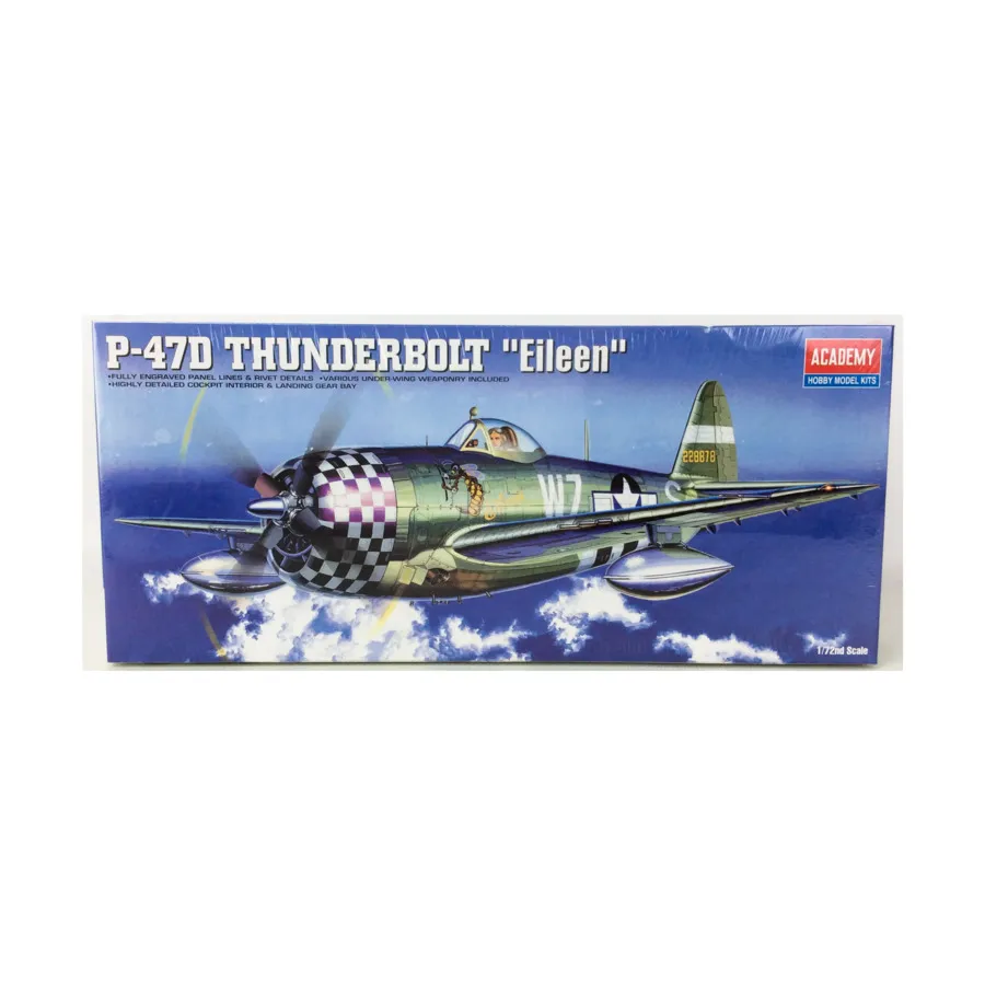 

P-47D Тандерболт «Эйлин», WWII Aircraft (1:72) (Academy Hobby)