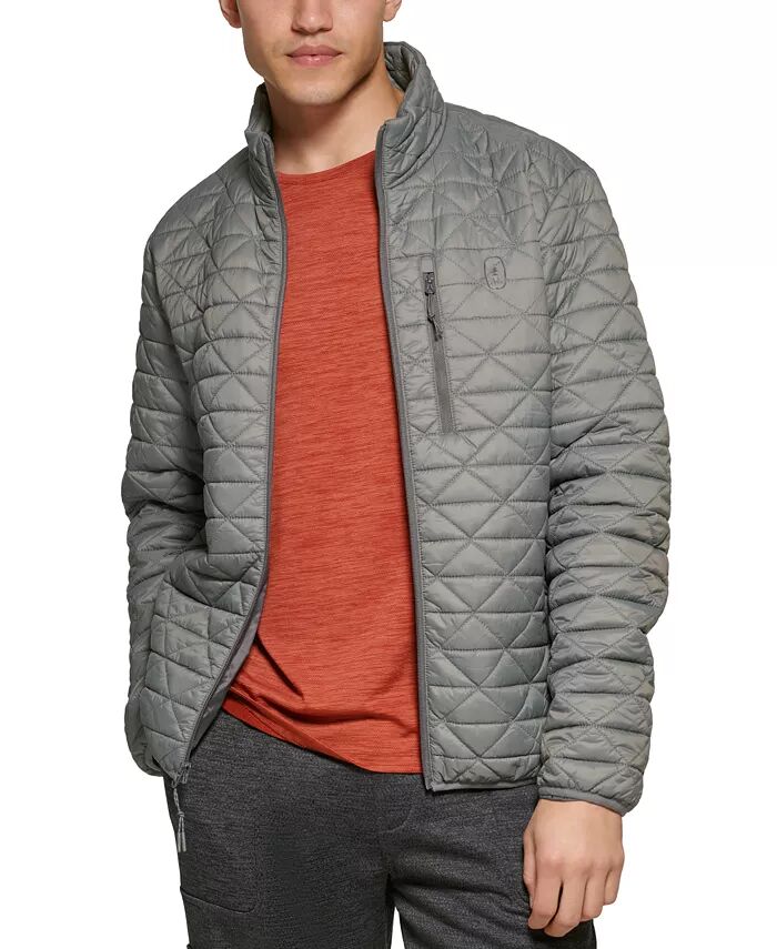 

BASS OUTDOOR Мужская стеганая куртка Delta Diamond Quilted Packable Puffer MCY_BASS OUTDOOR_111951, серый