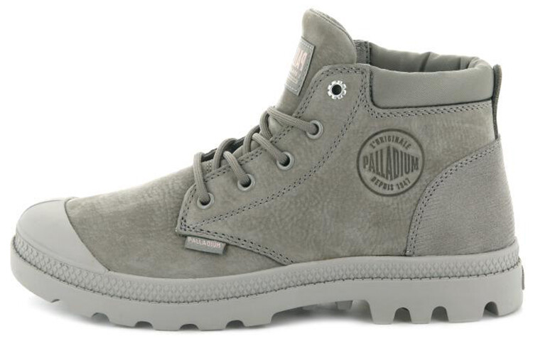 Ботинки женские Pampa Martin Boot High-top серые Palladium
