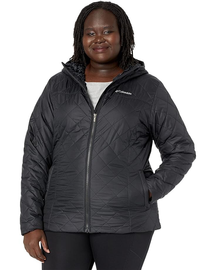 

Куртка Columbia Plus Size Copper Crest Hooded, черный