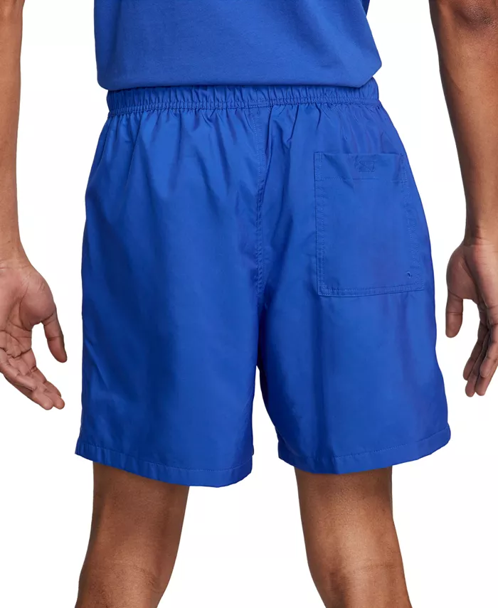 Мужские шорты Club Flow Relaxed-Fit 6" на завязках Nike, синий — фото 4