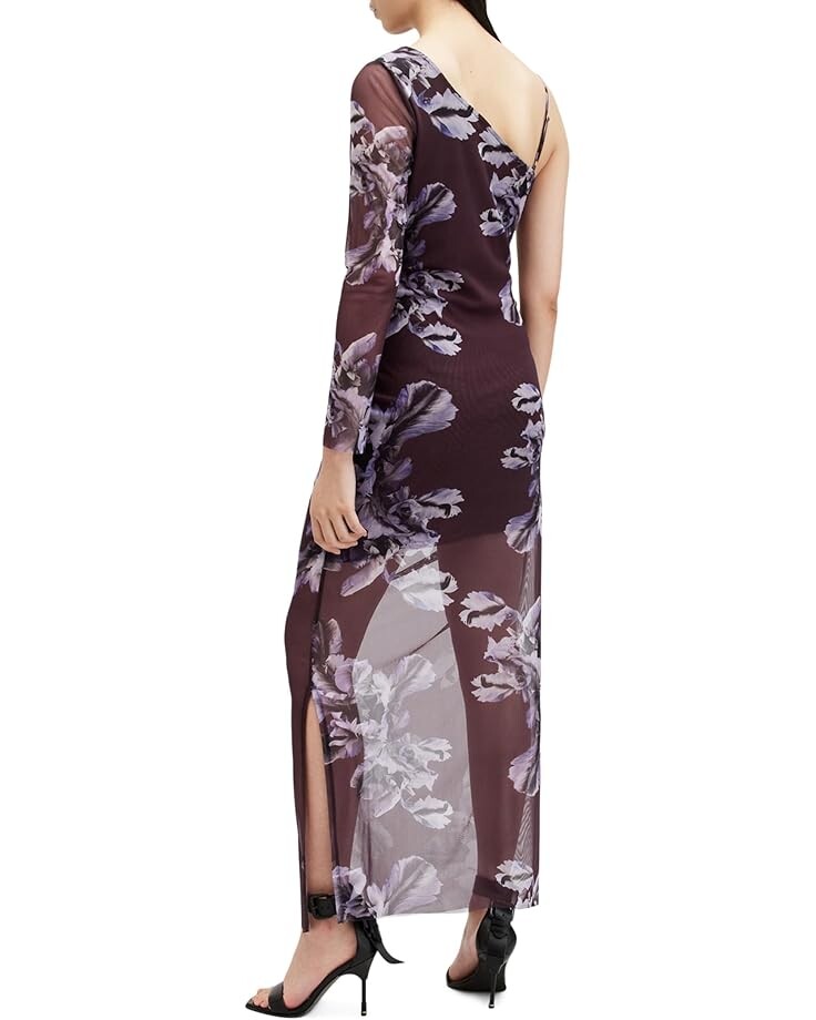 Платье AllSaints Eris Dress, цвет Monica Oxblood Red — фото 2