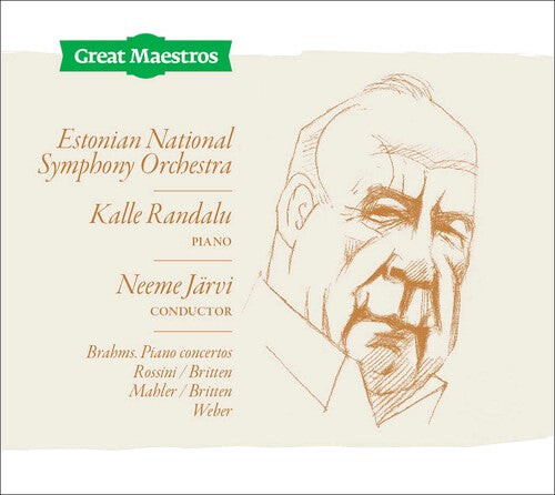 

CD диск Brahms / Randalu / Jarvi: Great Maestros
