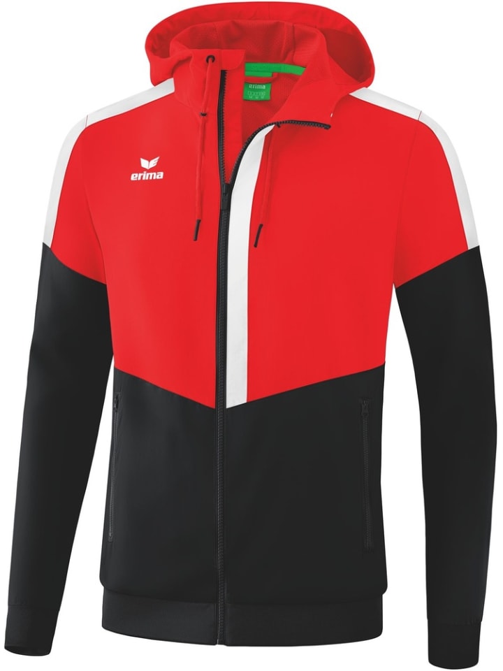 

Спортивная куртка Squad Tracktop Jacke Mit Kapuze erima, красный