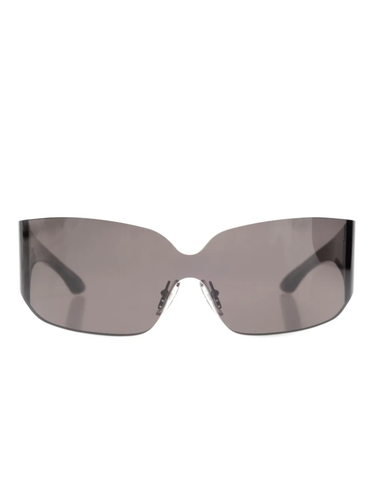 

Balenciaga Eyewear солнцезащитные очки Mono Square, черный
