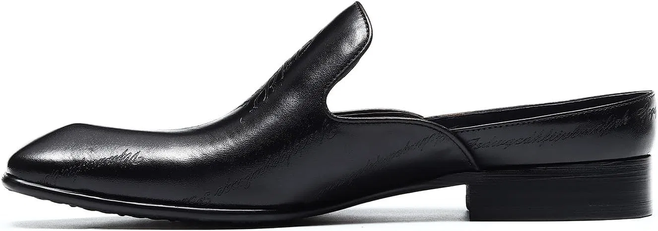 Мужские мюли Santimon Loafers Black — фото 2
