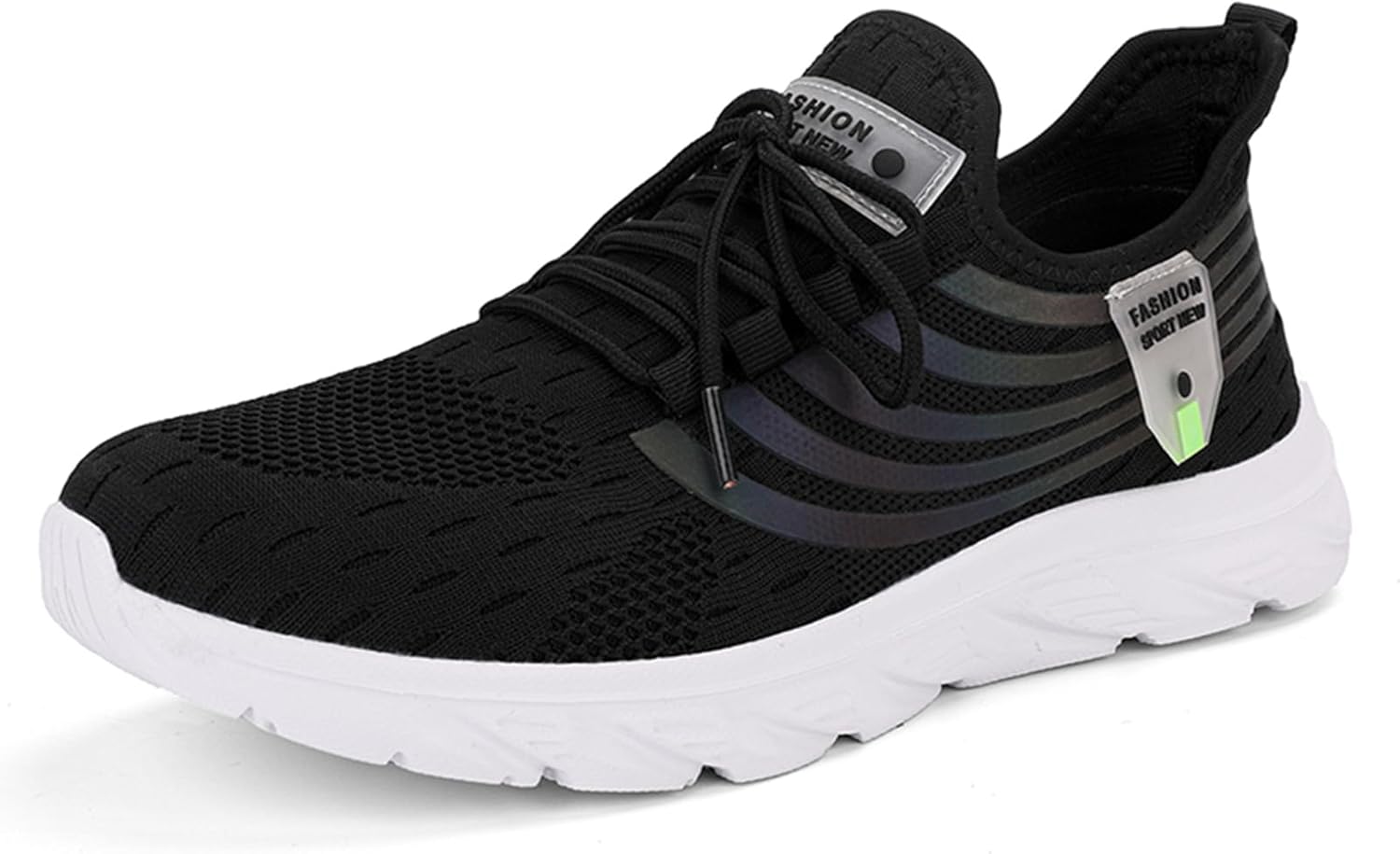 

Мужские кроссовки для трейл-джоггинга и бега, противоскользящие прогулочные туфли, теннисные кроссовки с амортизацией для мужчин Generic, черный